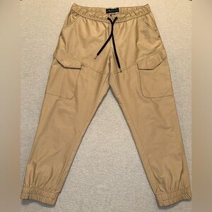 Khaki Colored Joggers (XL)